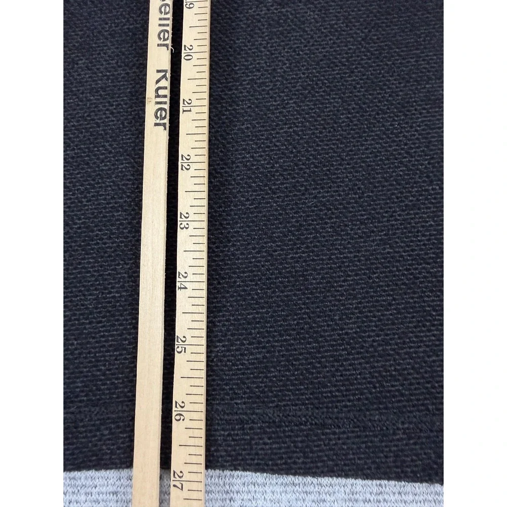 The North Face Mens Large Charcoal Grey Quarter Zip Fleece Pullover Sweater